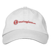 Lijnen Pet - Red Stitching (Voorkant)