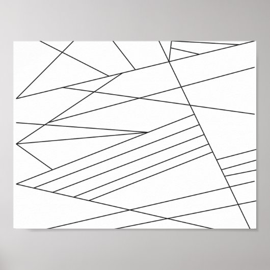 Lijnen Poster (Voorkant)