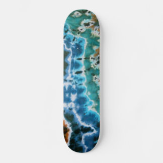 Lijnen Tie Dye Persoonlijk Skateboard