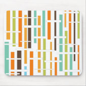 Lijnen uit de jaren zeventig muismat (Voorkant)