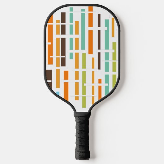 Lijnen uit de jaren zeventig pickleball paddle (Voorkant)
