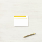 Lijnen uit de jaren zeventig post-it® notes (Op bureau)