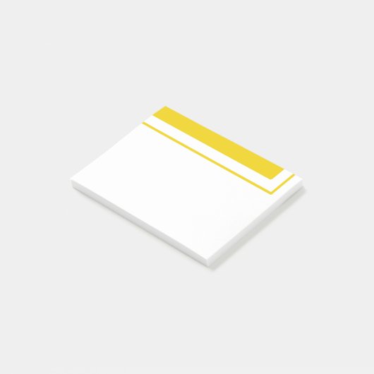 Lijnen uit de jaren zeventig post-it® notes (Schuin)
