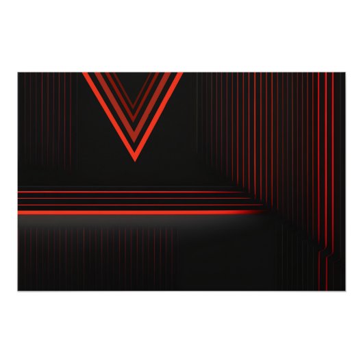 Lijnen van de toekomst perfect poster (Voorkant)