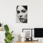 Lijnen van denken poster (Thuiskantoor)