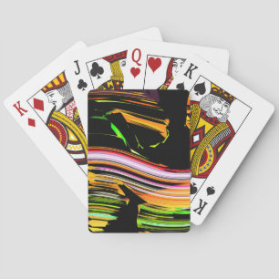 Lijnen van lijnen pokerkaarten