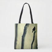Lijnen van natuur tote bag (Voorkant)