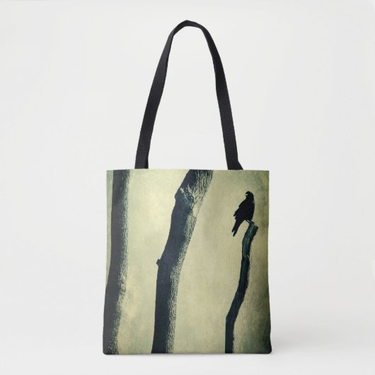 Lijnen van natuur tote bag (Voorkant)