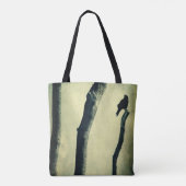 Lijnen van natuur tote bag (Achterkant)