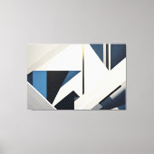 Lijnen van oneindigheid canvas afdruk (Voorkant)
