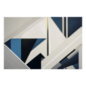 Lijnen van oneindigheid perfect poster (Voorkant)