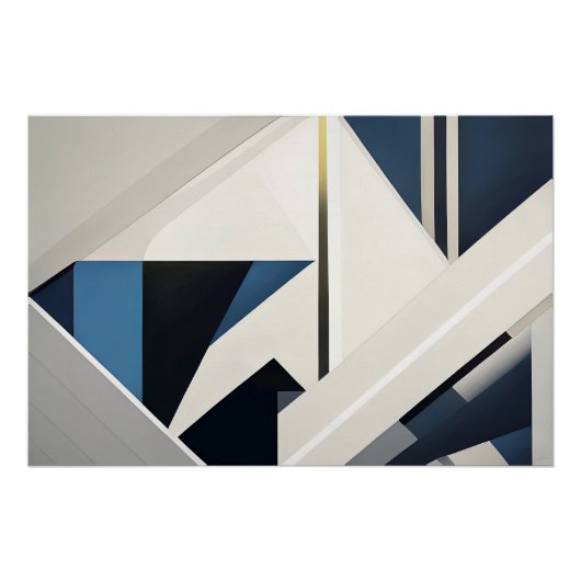 Lijnen van oneindigheid perfect poster (Voorkant)