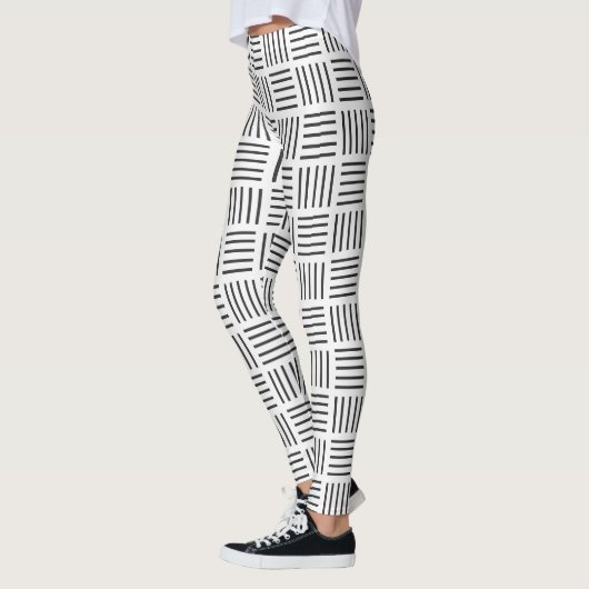 Lijnen vierkant leggings (Links)