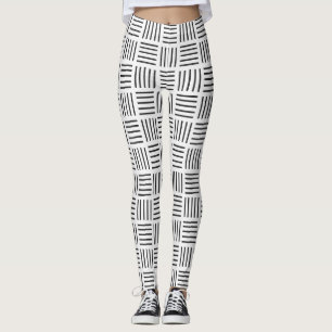 Lijnen vierkant leggings