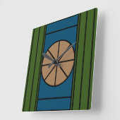 Lijnen Vierkante Klok (Hoek)