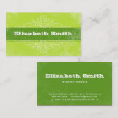  lijnen Visitekaartje Groen (Voorkant / Achterkant)