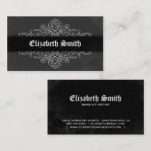 lijnen Visitekaartje zwart (Voorkant / Achterkant)