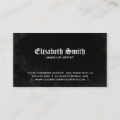  lijnen Visitekaartje zwart (Achterkant)