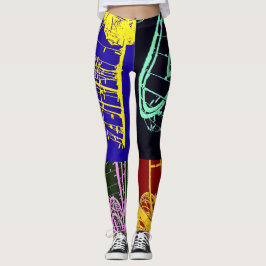 lijnencollage leggings