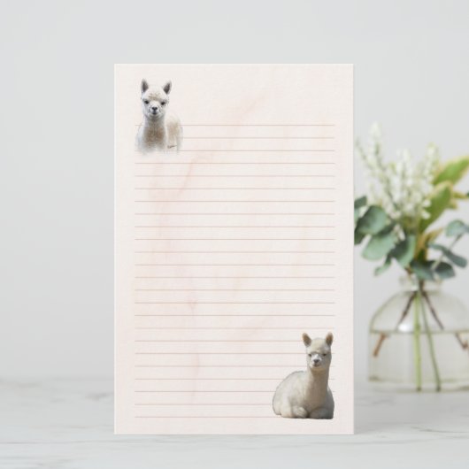 Lijngebondenheid Briefpapier (Staand voorkant)