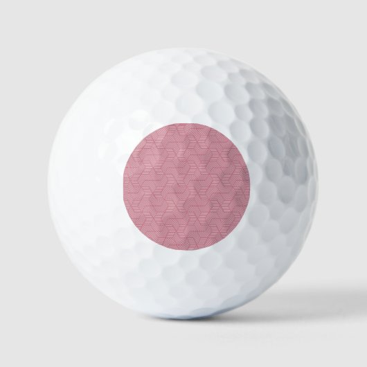 Lijngeometrie: moderne textuur golfballen (Voorkant)