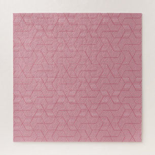 Lijngeometrie: moderne textuur legpuzzel