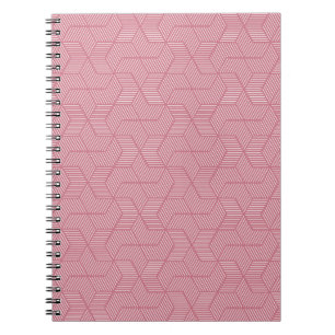 Lijngeometrie: moderne textuur notitieboek