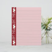Lijnhartenpapier (Staand voorkant)
