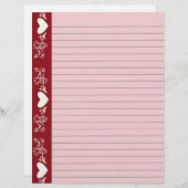 Lijnhartenpapier (Voorkant / Achterkant)