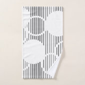 Lijnhexagons Bad Handdoek (Handdoek)