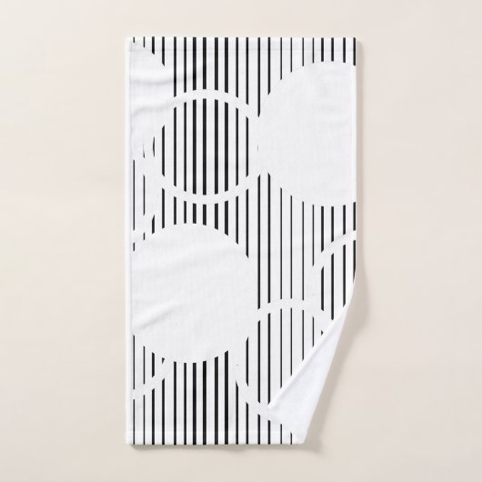 Lijnhexagons Bad Handdoek (Handdoek)