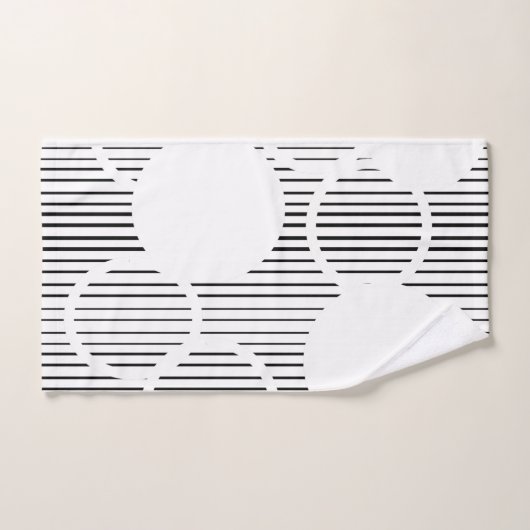 Lijnhexagons Bad Handdoek (Handdoek)