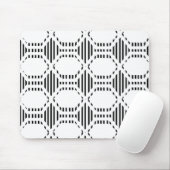 Lijnhexagons Muismat (Met muis)