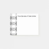 Lijnhexagons Post-it® Notes (Voorkant)