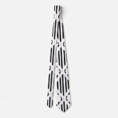 Lijnhexagons Stropdas (Achterkant)