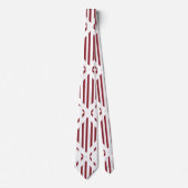 Lijnhexagons Stropdas (Voorkant)