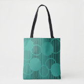 Lijnhexagons Tote Bag (Voorkant)