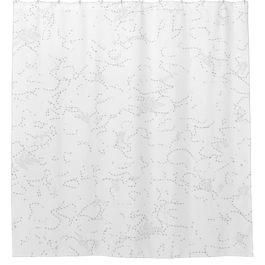 Lijnkunst, Catskills White, Fantasy Douchegordijn (Voorkant)