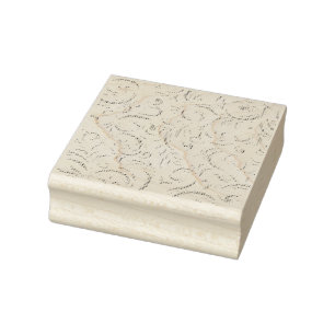 Lijnkunst, Kangaroo, Ghost Wood Art Stamp Rubberstempel