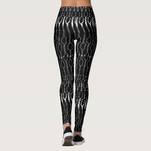 lijnkunst leggings (Achterkant)