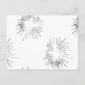 Lijnkunst, lichtgrijs, geiser Briefkaart (Voorkant)