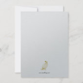 Lijnkunst Mooie Gezicht-Platte Wenskaart Kaart (Achterkant)