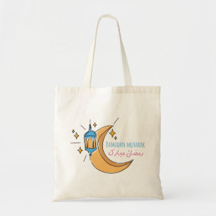 Lijnkunst Ramadan mubarak, Ramadan mubarak Tote Bag