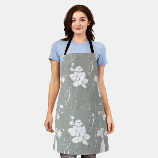 Lijnkunst Schort (Gedragen)