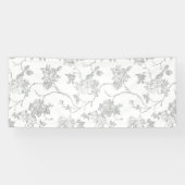 lijnkunst, sneeuwwitje, Vista White met beste bann Spandoek (Horizontaal)