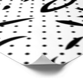 Lijnkunst, Vista White, alabaster Pedestal Sign Poster (Hoek)