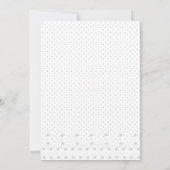 Lijnkunst, wit Lila Kaart (Achterkant)