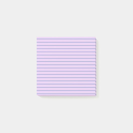 Lijnlicht Paars Post-it® Notes (Voorkant)