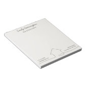 Lijnnotitieboek Groen Makelaar Notitieblok (Schuin)