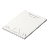 Lijnnotitieboek Groen Makelaar Notitieblok (Linkerzijde)